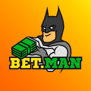 Логотип капперской компании "BetMan"
