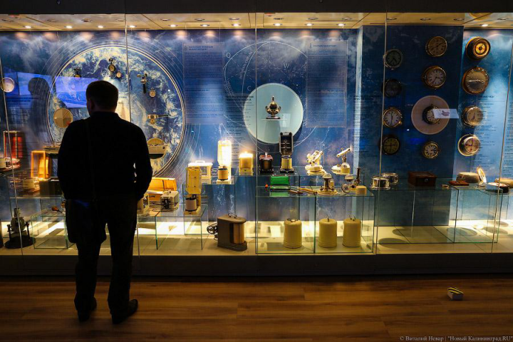 Интерьер Музея Мирового Океана в Калининграде