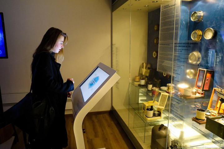 Интерьер Музея Мирового Океана в Калининграде