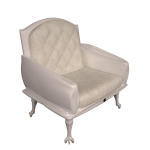 Создание мебели. Neoclassical chair.