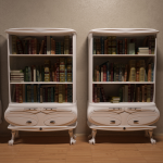 Создание мебели. Neoclassical bookcase.