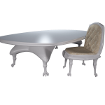 Создание мебели. Neoclassical table.