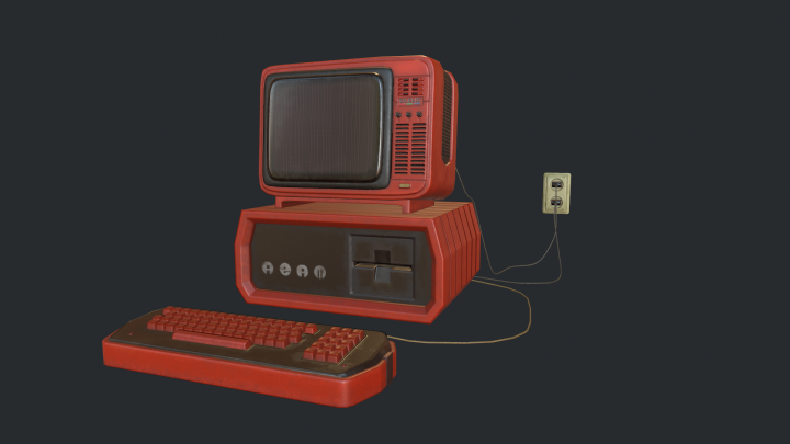 Low Poly PC AGAT