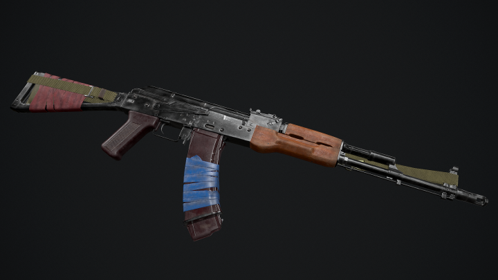 АК-74 low poly