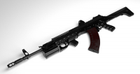 3d модель автомата АК-12