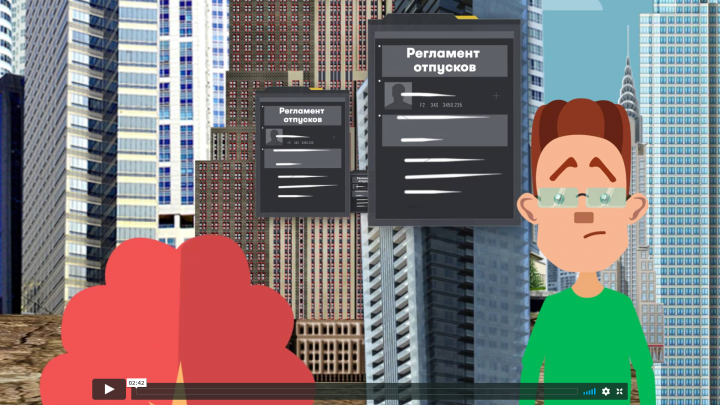 Корпоративный ролик Мегафон