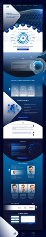 Landing для Biodata