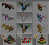 animals models for render