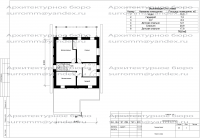 Планировка каркасного дома 2-ого этажа
