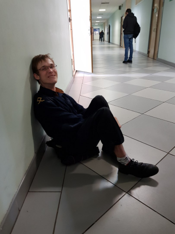 Колясочник на очке в Макаровке. Семестр 2