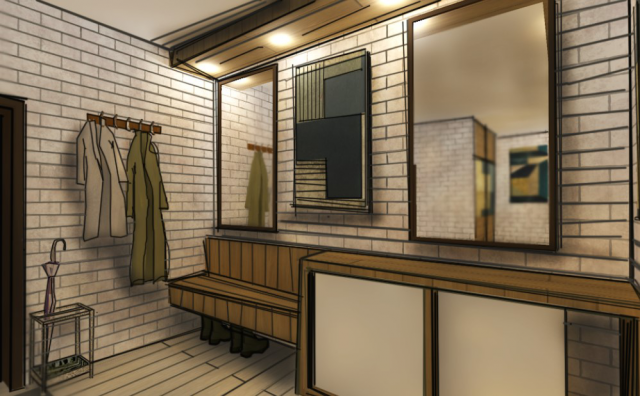 Проект квартиры для художника