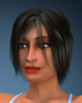 Female face