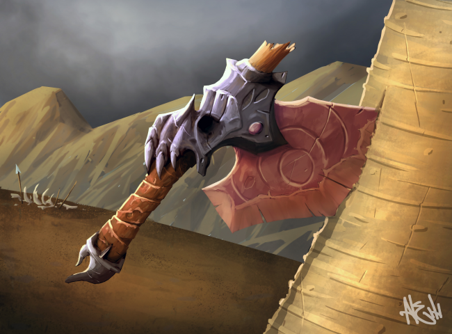 Forgotten axe