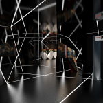 Коридор в ночном клубе Fashion