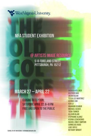 постер // выставка в галерее питтсбурга