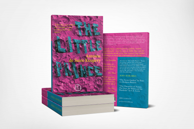 полиграфия // обложка книги "маленький принц"