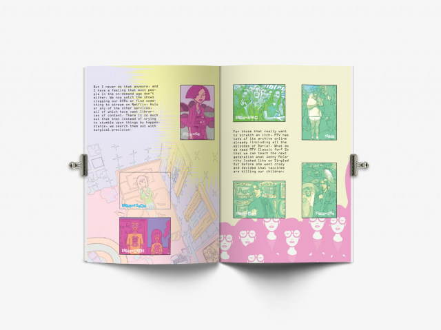 полиграфия // a wallow in 90s nostalgia