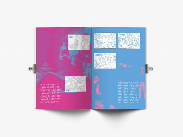 полиграфия // a wallow in 90s nostalgia