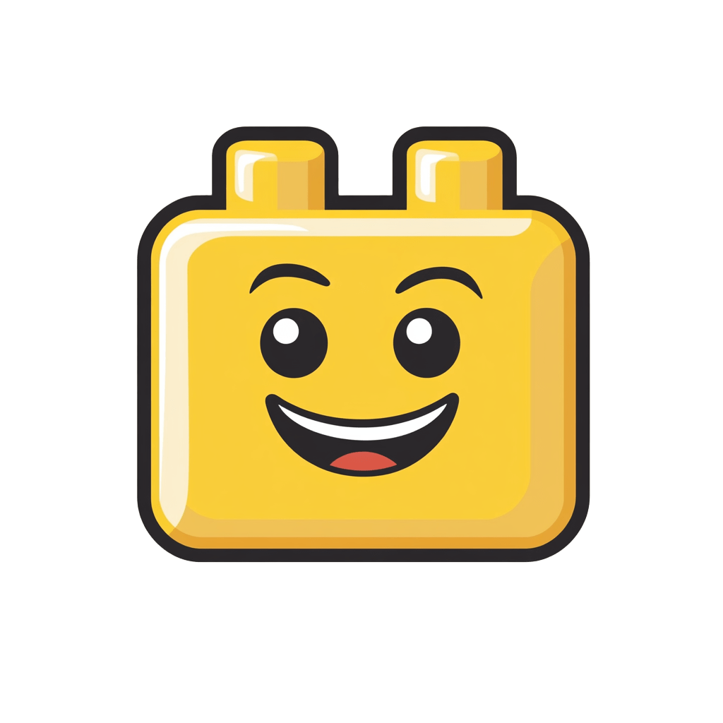 u8762517681_Vector_Lego_pieces_kind_inspired_logo_ - style_raw_d