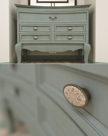 Дизайн и 3d-моделирование комода