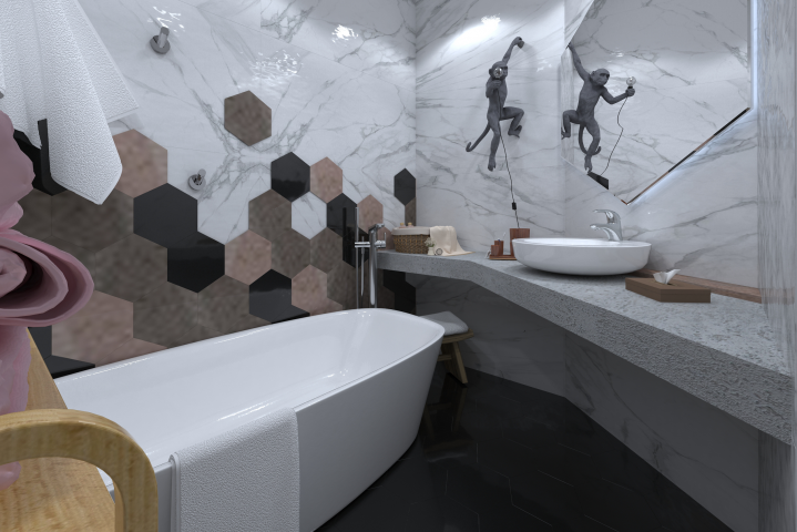 Санузел (несколько вариантов)