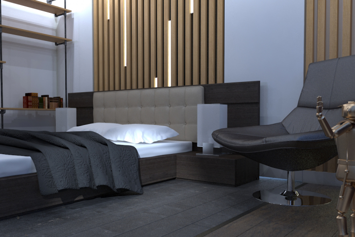 Дизайн интерьера квартиры в стиле Эко-лофт