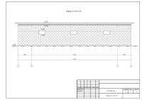 Хоз. строение. Фасад 1-4