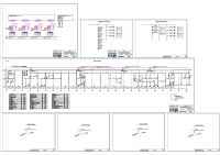 Система принудительног дымоудаления. Бизнес-центр. СПБ