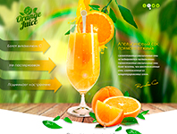 Лендинг Orange