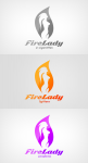 Разработка логотипа Firelady (конкурсная работа)