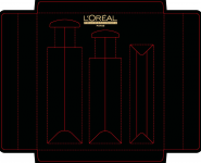 Упаковка L'oreal вставка