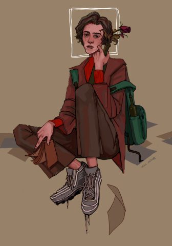 2-D иллюстрация.