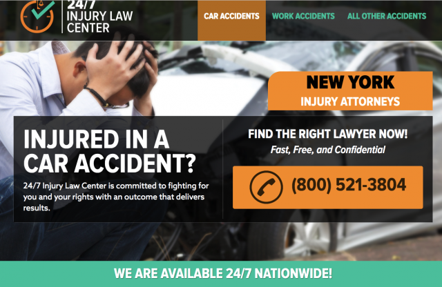 Landing page