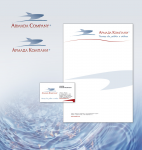Логотип и фирменный стиль Arnada Company