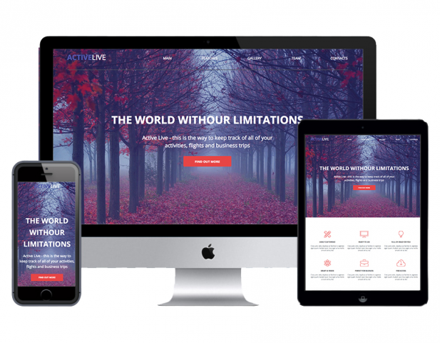 Landing Page ActiveLIVE