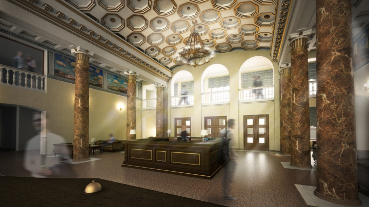 Реставрация и приспособление здания Старого Аэровокзала в г. Каз