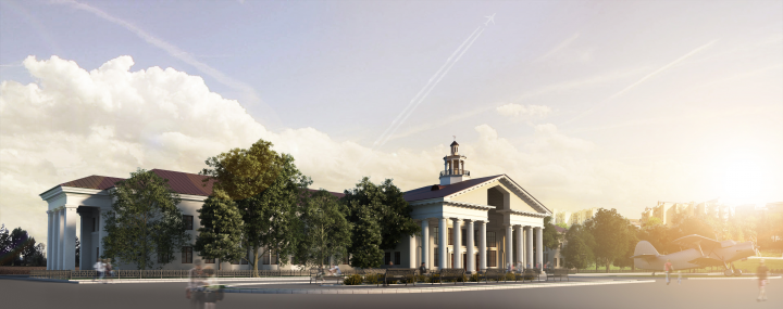 Реставрация и приспособление здания Старого Аэровокзала в г. Каз