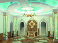 Хол гостиницы.