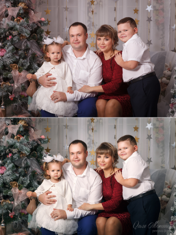 Ретушь. Студийная съемка
