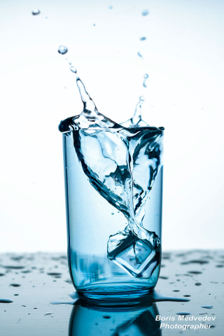 реклама питьевой воды и прохладительных напитков