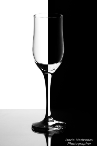 реклама стеклянной посуды