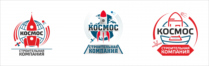 Варианты логотипа строительной компании
