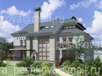 Экстерьер, 3D-Max, Vray, Photoshop