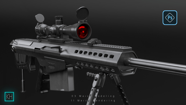 Снайперская винтовка Barret M82A1