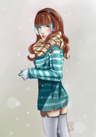 Снег