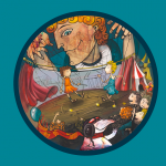 Обложка к роману А. Верта "Создатель балагана"