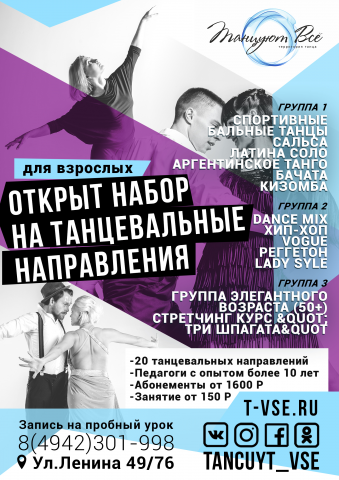 Территория танцев г. Кострома