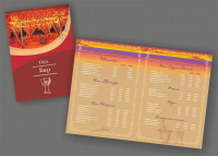 Барное меню кафе Диван