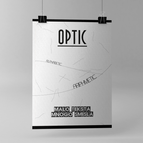 плакат "Optic"