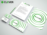 Айдентика для "CLEVER" (производство полимерных труб и фитингов)